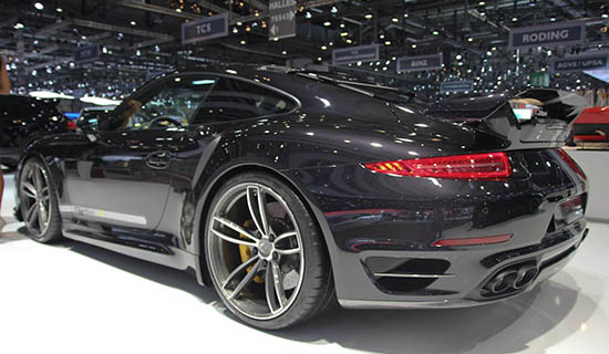 Techart 911 Turbo S heeft een prima kont
