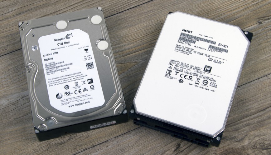 «Гелиевые» жесткие диски от HGST и Seagate