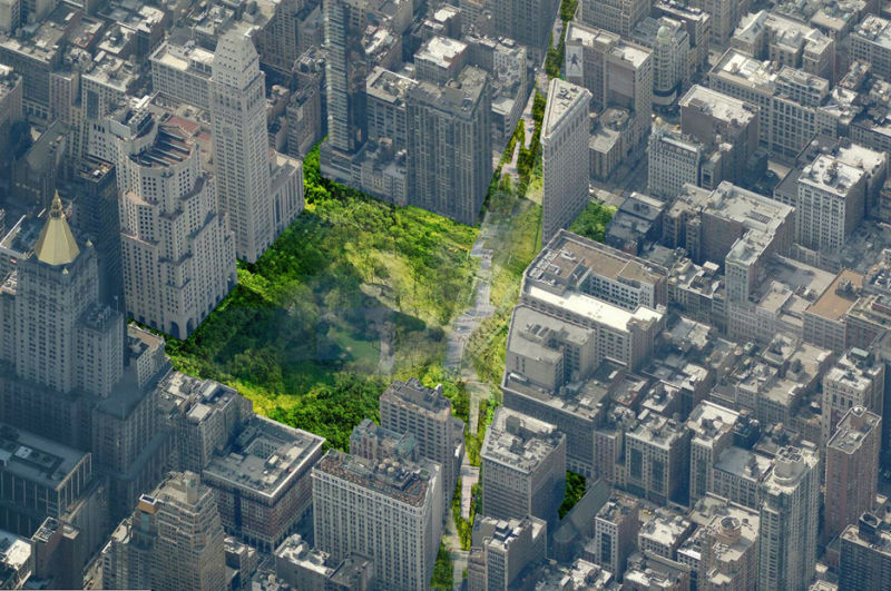 A Totally Feasible Plan to Turn Manhattan's Busiest Street Into a 40-Block Park