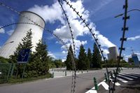 De Kerncentrale in de Belgische plaats Doel.