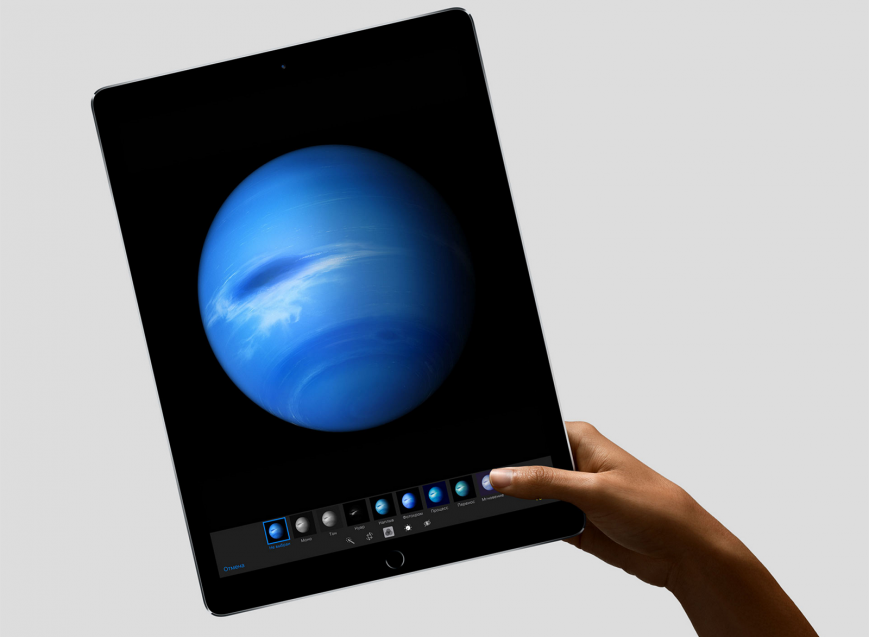 Apple iPad Pro, официальный портрет