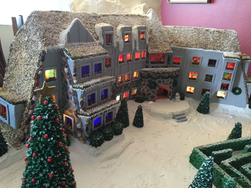 I Hope No One Tries to Hack This Shining-Inspired Gingerbread Hotel to Pieces