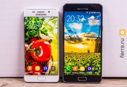 Лицевая панель Samsung Galaxy A3 и A5 (2015)