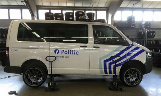 Belgie Politiebus