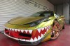 This WTF-Ferrari 458 Spider is a goudhaaitje
