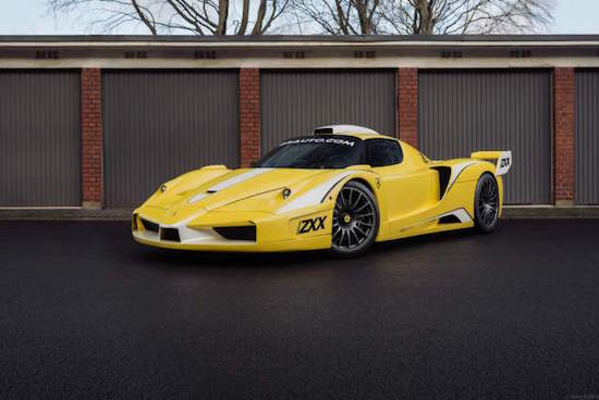 De enige straatlegale Ferrari FXX ter wereld