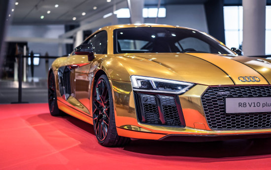 Gouden tijden voor de R8 V10 Plus 