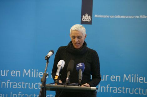 Wilma Mansveld maakt haar aftreden als staatssecretaris bekend.