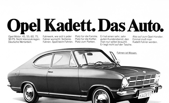 Opel Das Auto