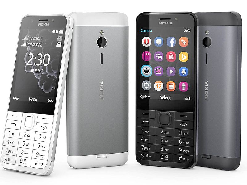 Nokia 230 Dual SIM Internet-Enabled Feature Phone Launched at Rs. 3,869