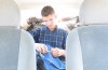 Blutte student lived for years in the back seat of his Ford