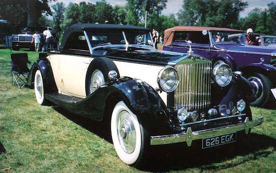Rolls-Royce Phantom III uit Goldfinger