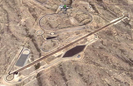 Ford-testbaan in Arizona