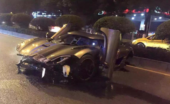 Agera R crash