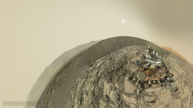 The Mars Curiosity Rover Learned a New Camera Trick