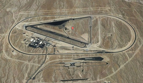 Chrysler-testbaan in Arizona