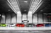 This gallery you should see this: 6 Aventadors and a plane