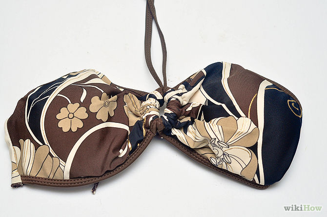 Image titled Accentuate Your Bust With Swimsuit Tops Step 1