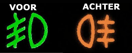 Mistlampen symbool