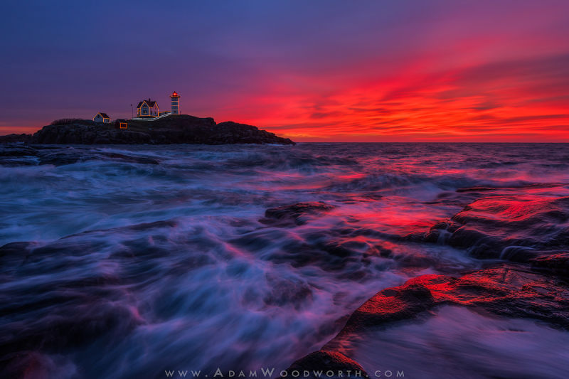 A Classic American Lighthouse Is Looking Glamorous This Christmas