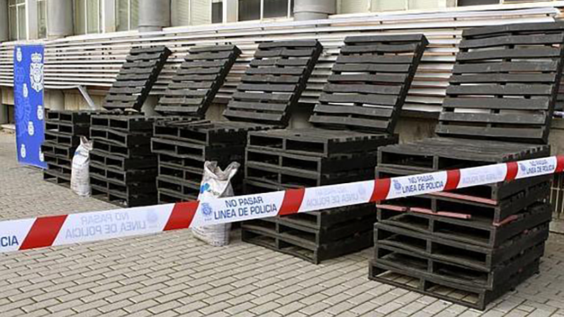 Smugglers Busted With Nearly $400 Million Worth of Cocaine Molded Into Shipping Pallets