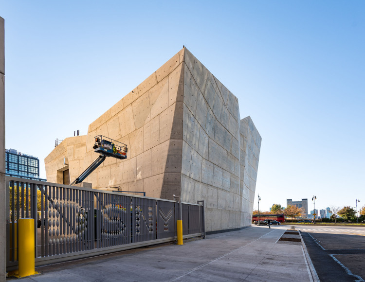 NYC's Road Salt Is Being Stored in a Building That Looks Like a Giant Crystal
