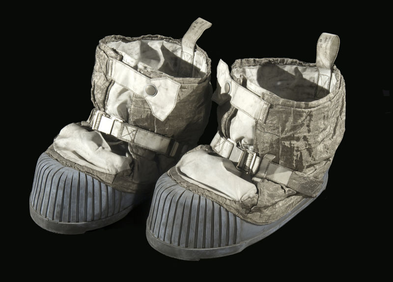 These Boots Took the Final Steps on the Moon