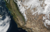 Dette Bildet av en Helt Skyfri California Viser sin Snowpack Begynner å gå Tilbake