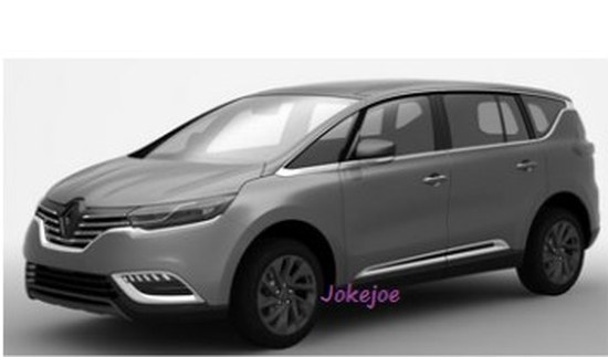 Renault Espace patentafbeelding