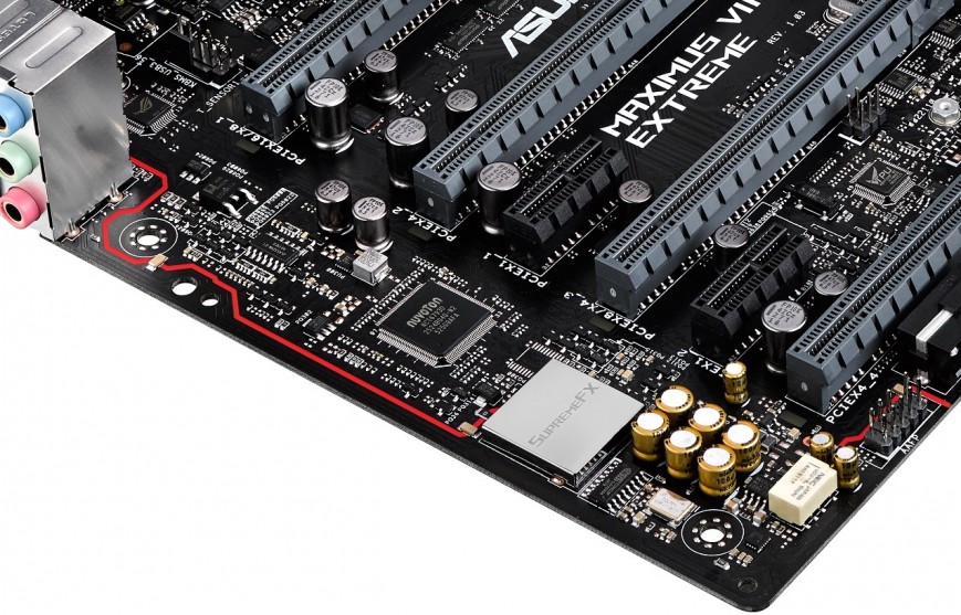 Звуковая подсистема ASUS Maximus VIII Extreme