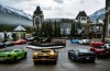 Gallery: these men ride with supercars in the snow