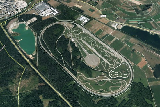 Audi's testtrack in Schwaig
