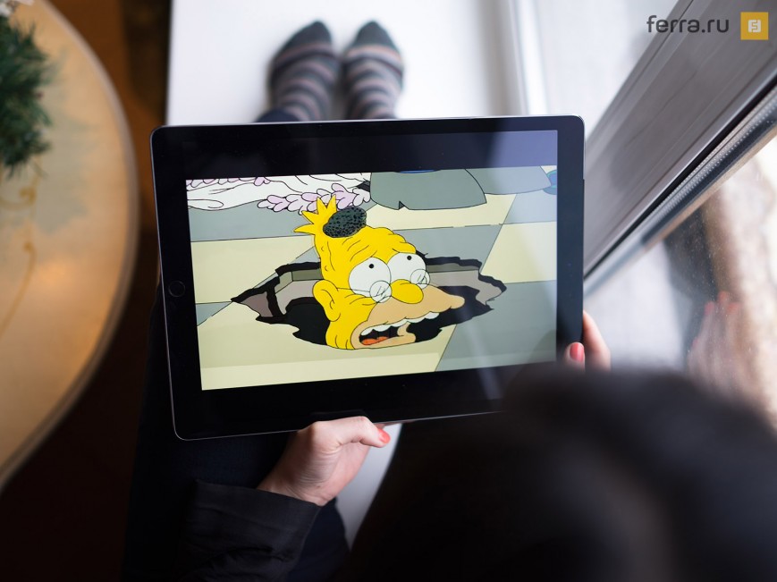 Эйб Симпсон выражает недоумение по поводу iPad Pro