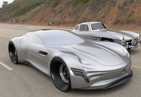 Schitterend: de Mercedes 300SL van de toekomst