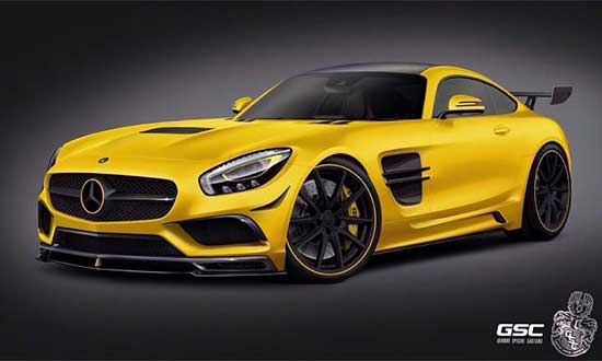Mercedes AMG GT door German Special Customs