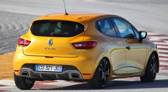Renault Clio RS mét diffuser