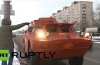 In Russia armoured cars employed as taxis