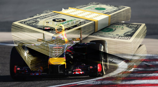 Zoveel gaf Red Bull in 2014 uit aan de Formule 1