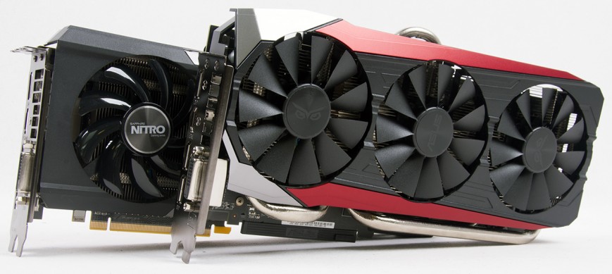 ASUS STRIX Radeon R9 390 GAMING и SAPPHIRE NITRO R9 390 8G