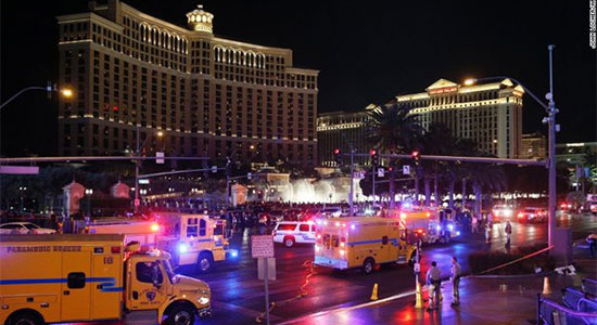 Vreselijk incident in Las Vegas