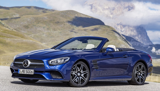 Mercedes SL 500 facelift