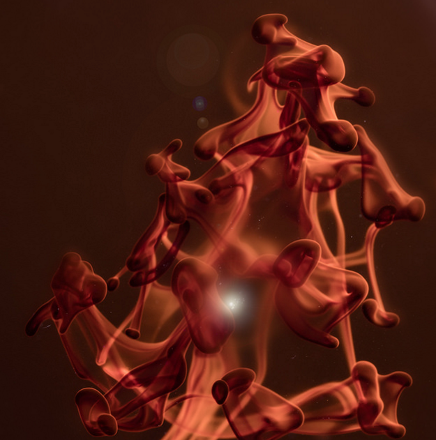 There's Some Complex Physics In These Photos of Ink Falling Through Water