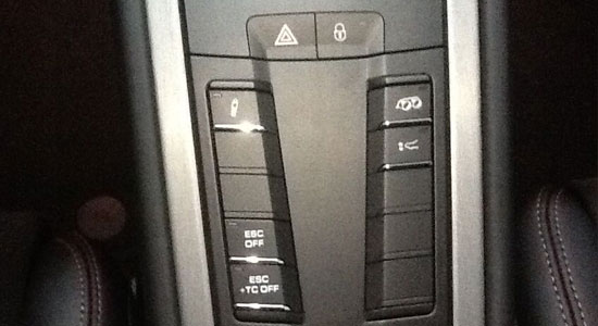 PDK Sport knop mist in Porsche 911 991 GT3