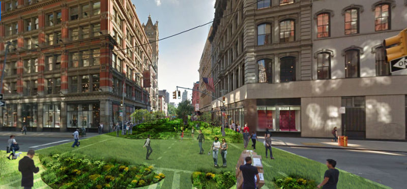 A Totally Feasible Plan to Turn Manhattan's Busiest Street Into a 40-Block Park
