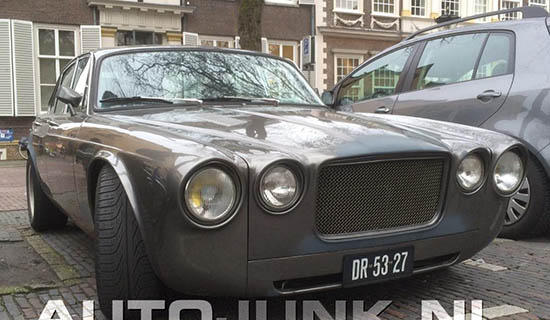 Jag XJ met Amerikaanse muscle
