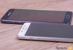 Левая грань Samsung Galaxy A3 и A5 (2015)