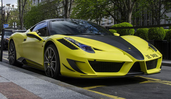 Samuel Eto'o rijdt Mansory Siracusa Ferrari 458
