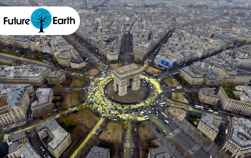 Activists Turned a Busy Paris Roundabout into a Symbol of Hope for the Planet