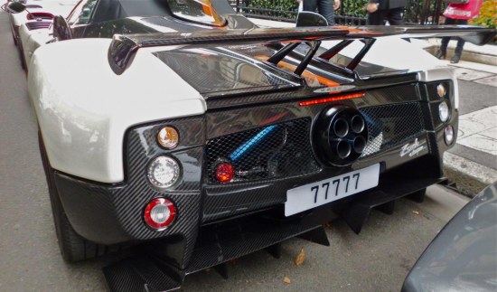 Pagani Zonda Cinque Parijs