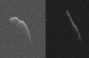 NASA får et Glimt af den juleaften Asteroide